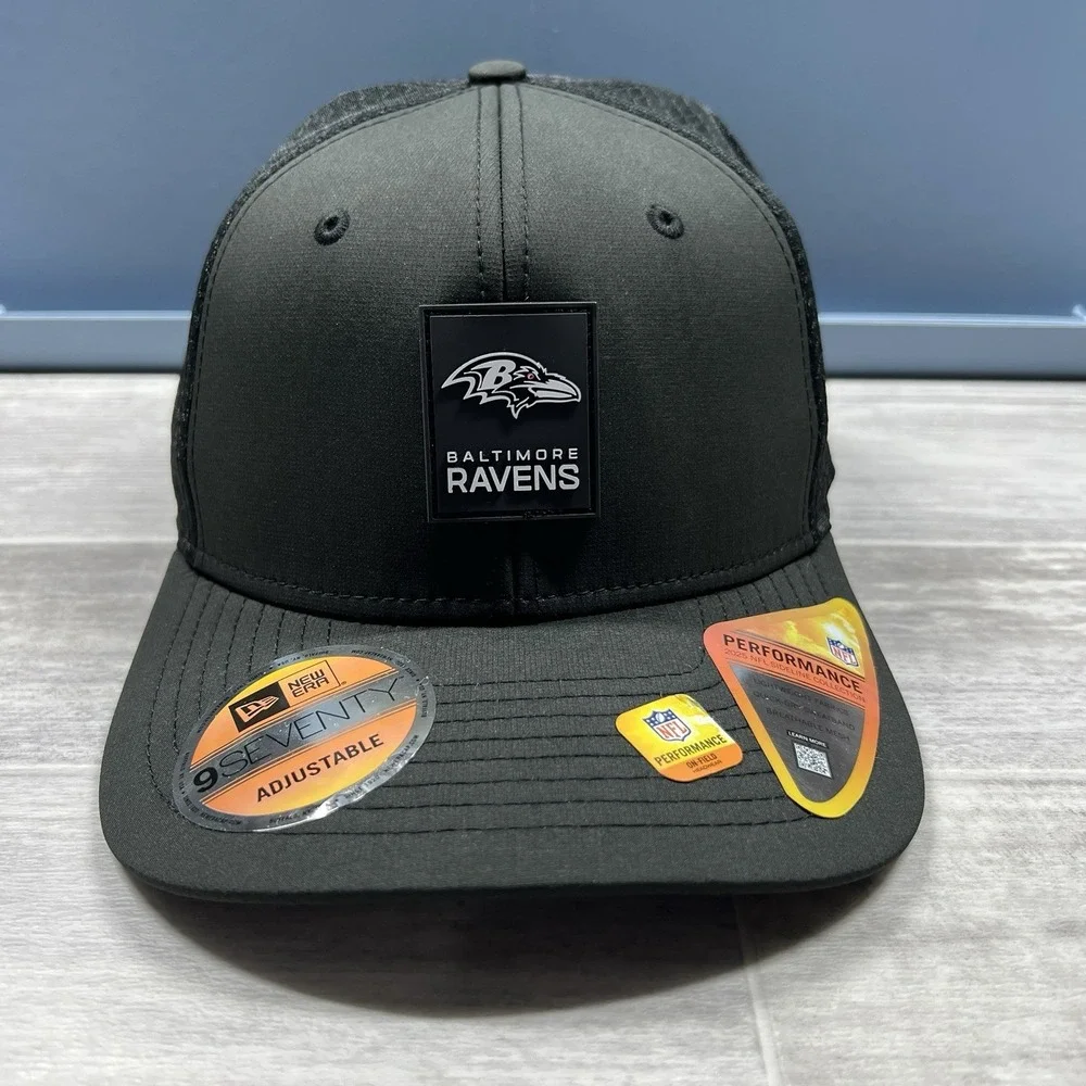 Baltimore Ravens New Era 2025 Sideline 9SEVENTY Trucker Snapback Hat Cap New‎